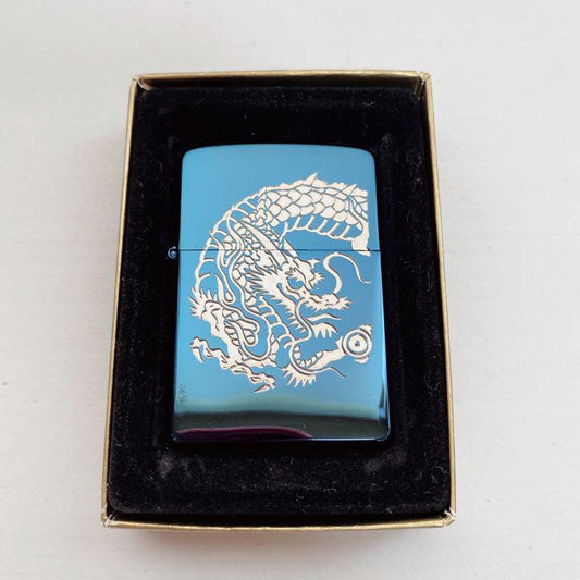 As is For Parts Zippo Lighter 2003 dragon dragon 3 sides