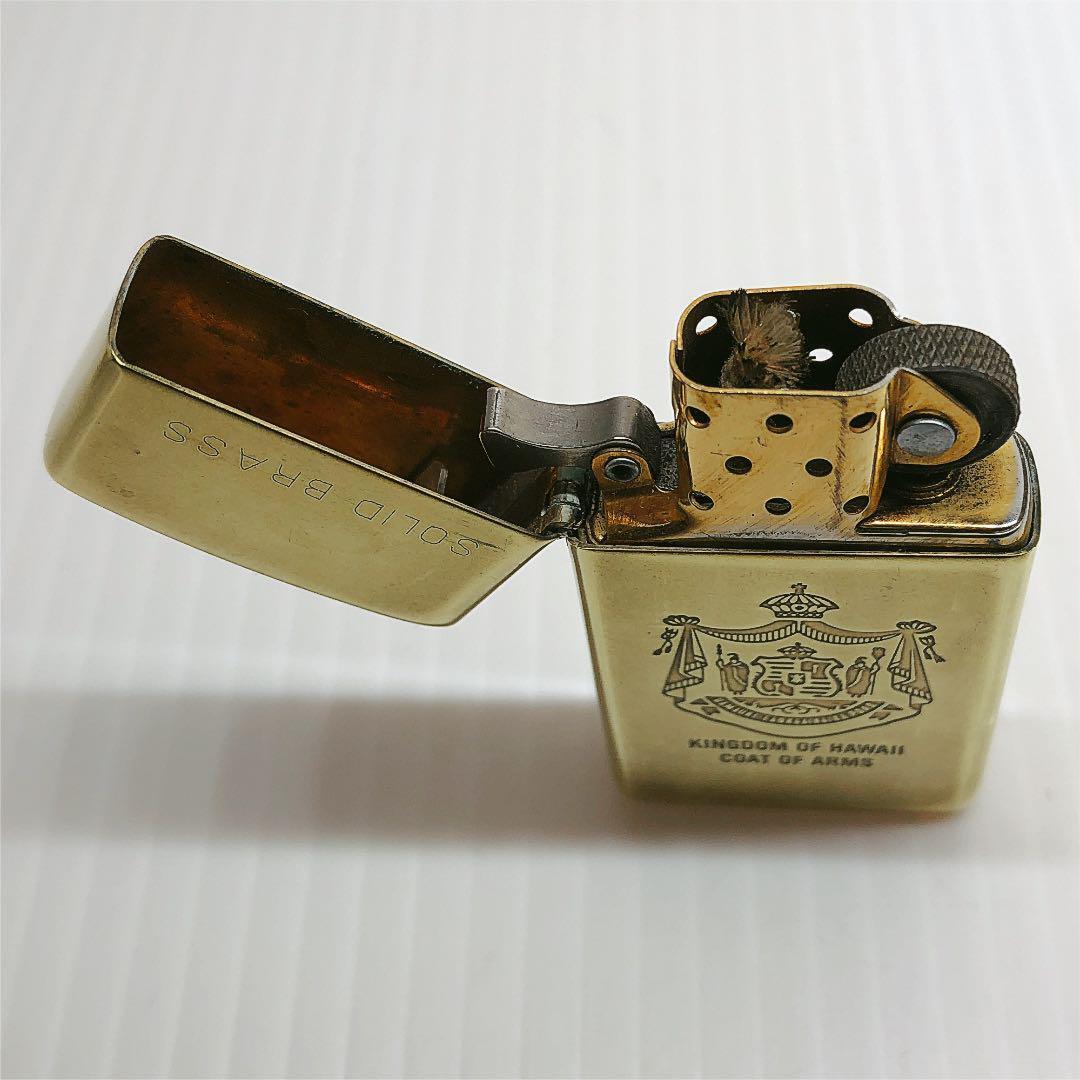 As is for parts ZIPPO lighter made in 1996 solid brass