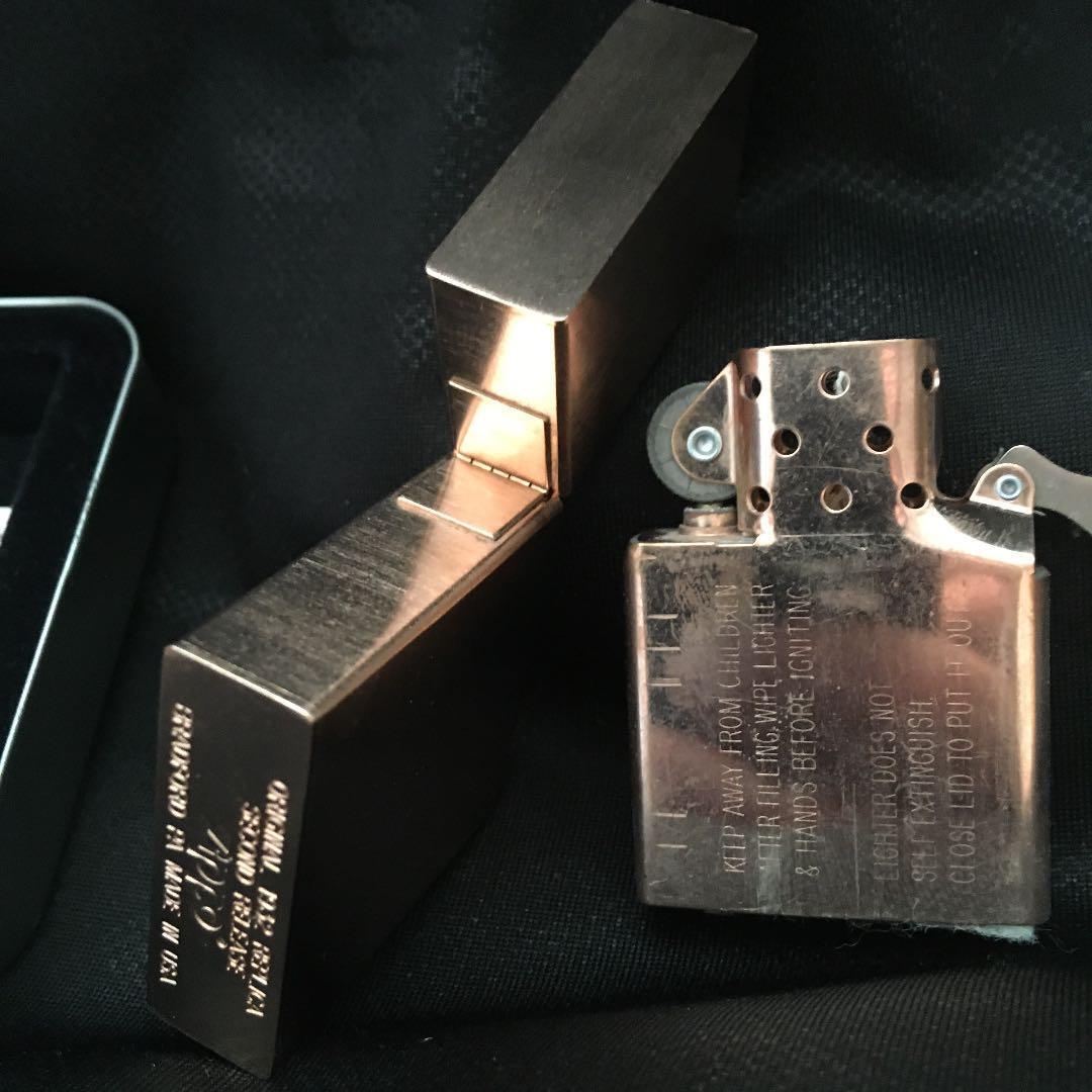 As is For Parts Zippo  1932 REPLICA copper finish