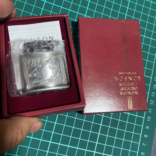 As is for Parts Ronson Code Geass double-sided oil lighter