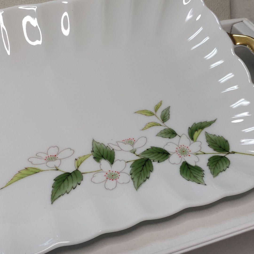 Koransha Sandwich tray Hand-painted long plate Common box
