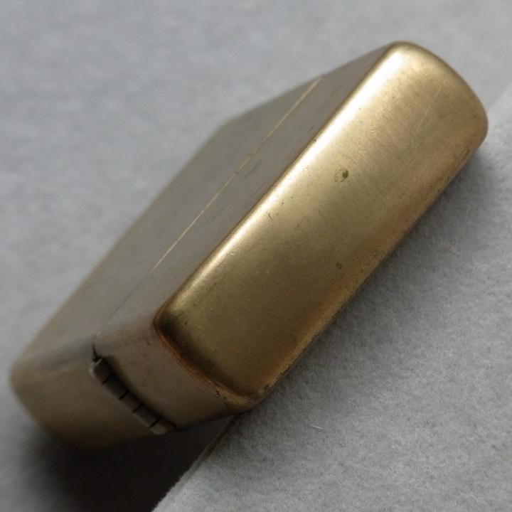 As is for parts ZIPPOライター　1993年 Zippo SOLID BRASS オーストラリア ジッポー ブラス