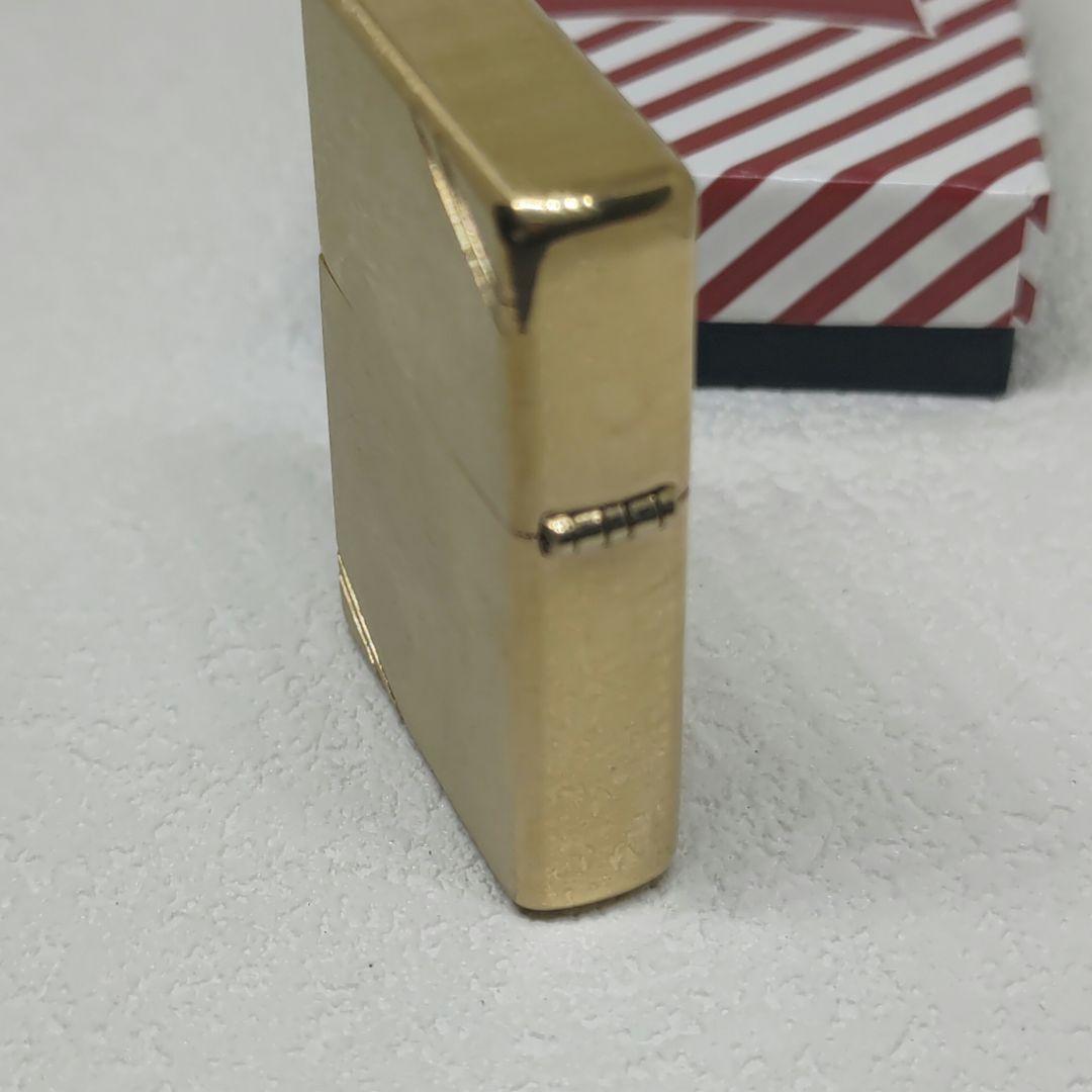 As is for parts Zippo lighter new unused 2021 brass diagonal line Zippo