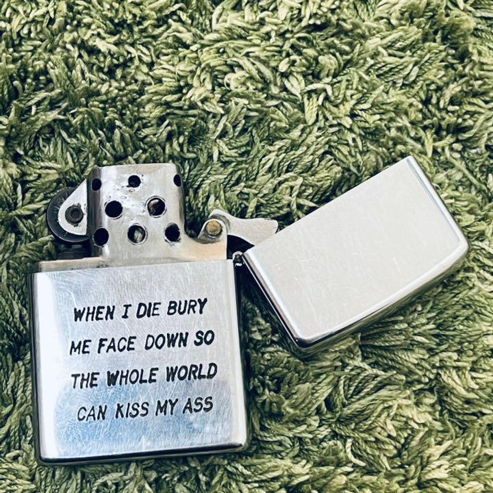 As is For Parts ZIPPO Vietnam Woman 1969