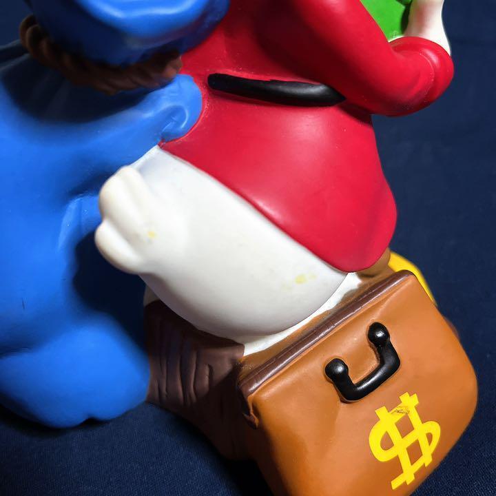 Scrooge figure piggy bank