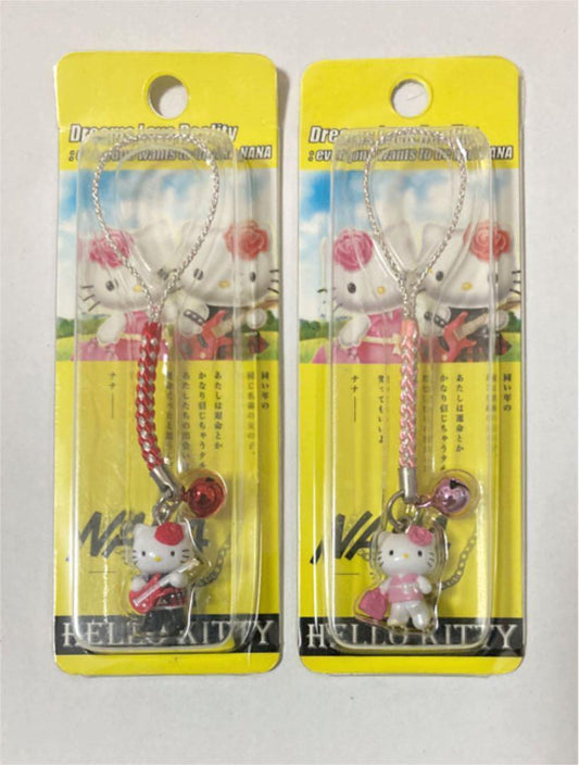 Lot 2 Hello Kitty NANA Collaboration Strap Charm