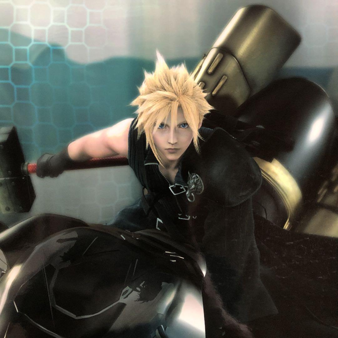 2 promotional posters for "FINAL FANTASY VII ADVENT CHILDREN"