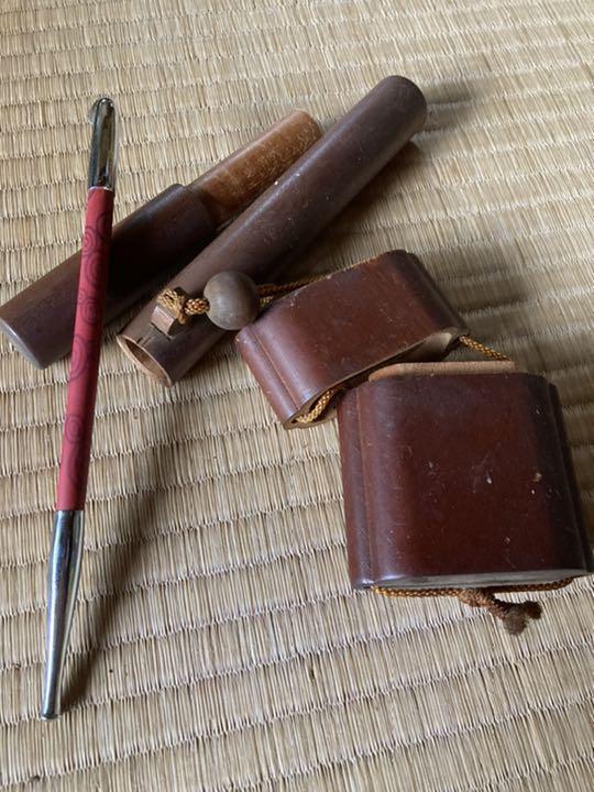 Tobacco pipe Kiseru   Tobacco pipe case