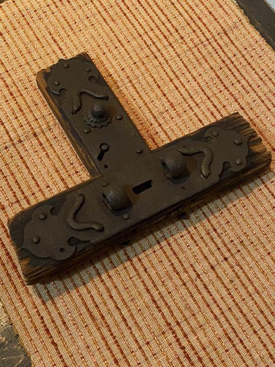 metal fittings keys chests drawers coin boxes Edo Meiji Taisho Japanese Antiques