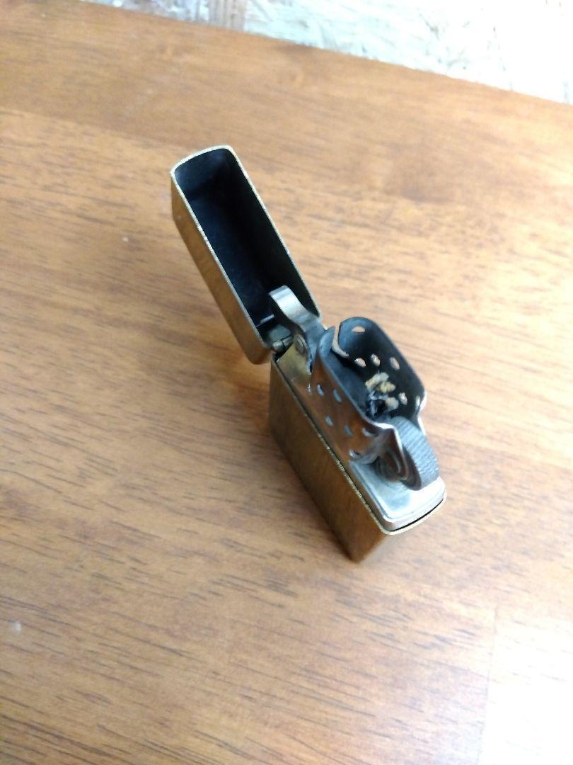 As is for parts ZIPPO lighter SOLID BRASS