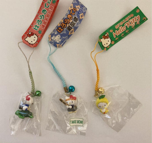 Hello Kitty Bell Accessory Strap Urashima Taro version etc.