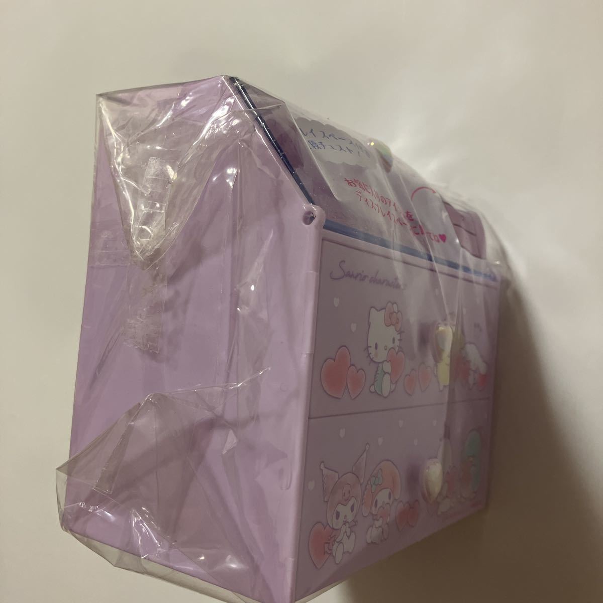 Plastic Mini Chest Sanrio Prize My Melody Kuromi Kitty Cinnamon Accessory Case