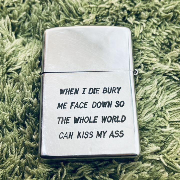 As is For Parts ZIPPO Vietnam Woman 1969