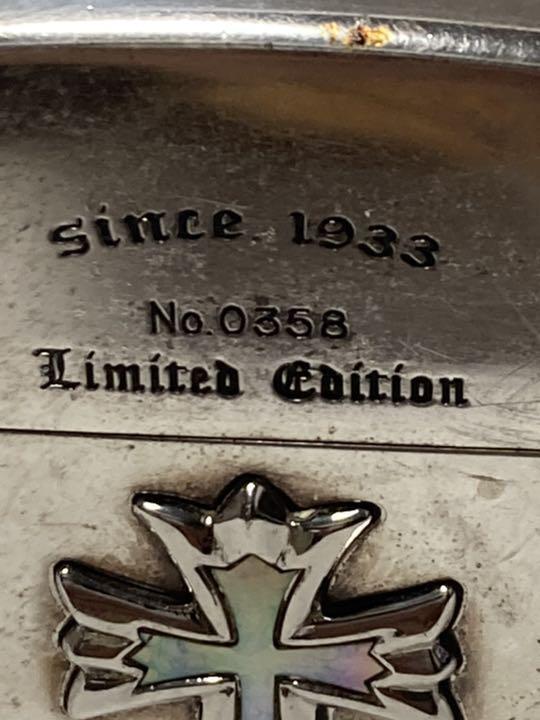 As is for parts Zippo lighter used cross since 1933 serial number 0358
