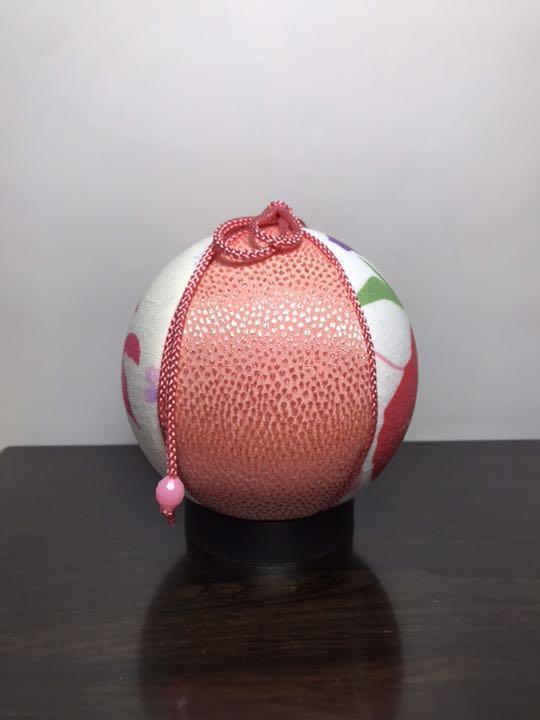 Temari "Interior decoration / gift" No.909 [Goldfish & morning glory]