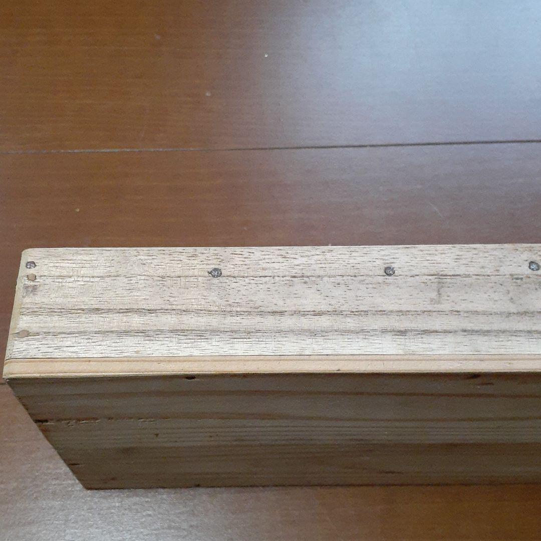 Showa retro accessory case wooden paulownia cedar antique