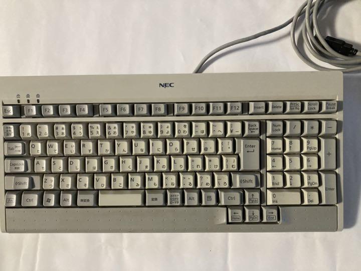 As is for Parts NEC genuine USB keyboard with numeric keypad KFRFEB212D