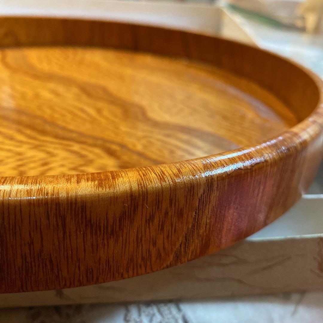 Natural wood tray