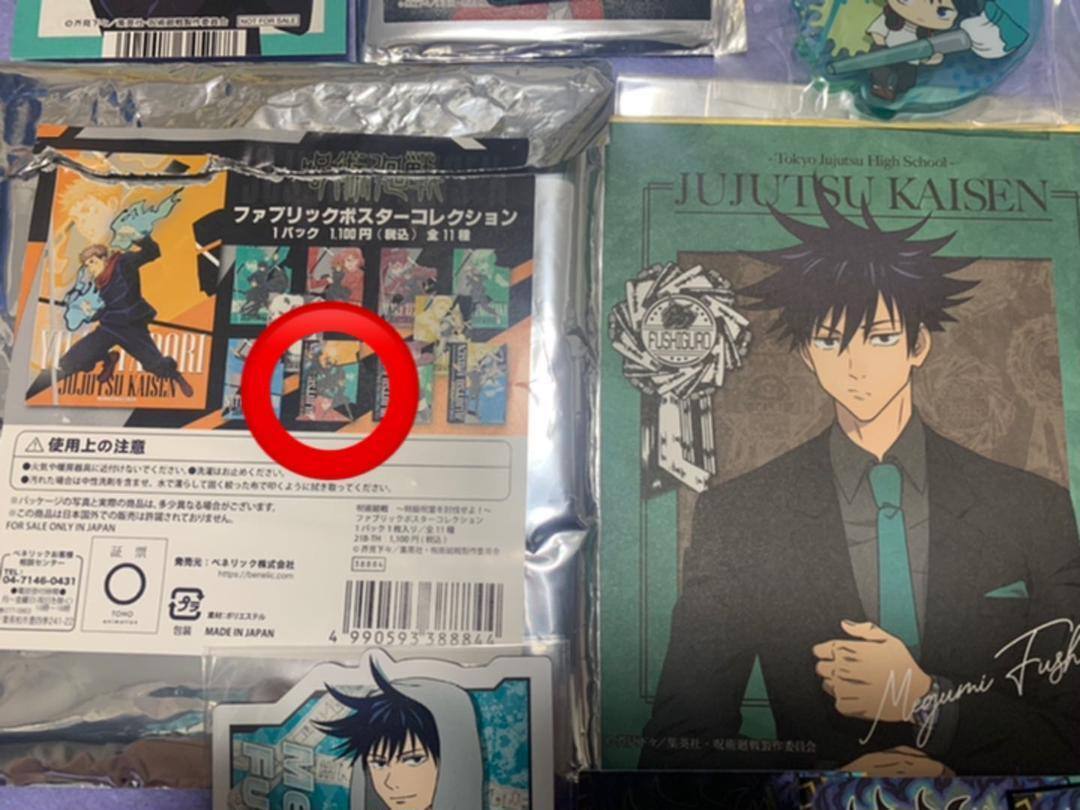 Lot Jujutsu Kaisen Megumi Fushiguro Japan