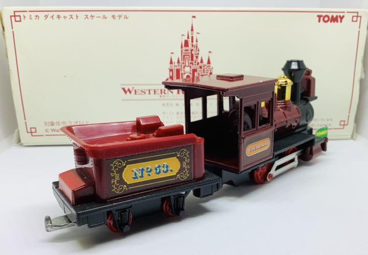 Minicar Tomica Western River Railway Tokyo Disneyland TOMY Mickey