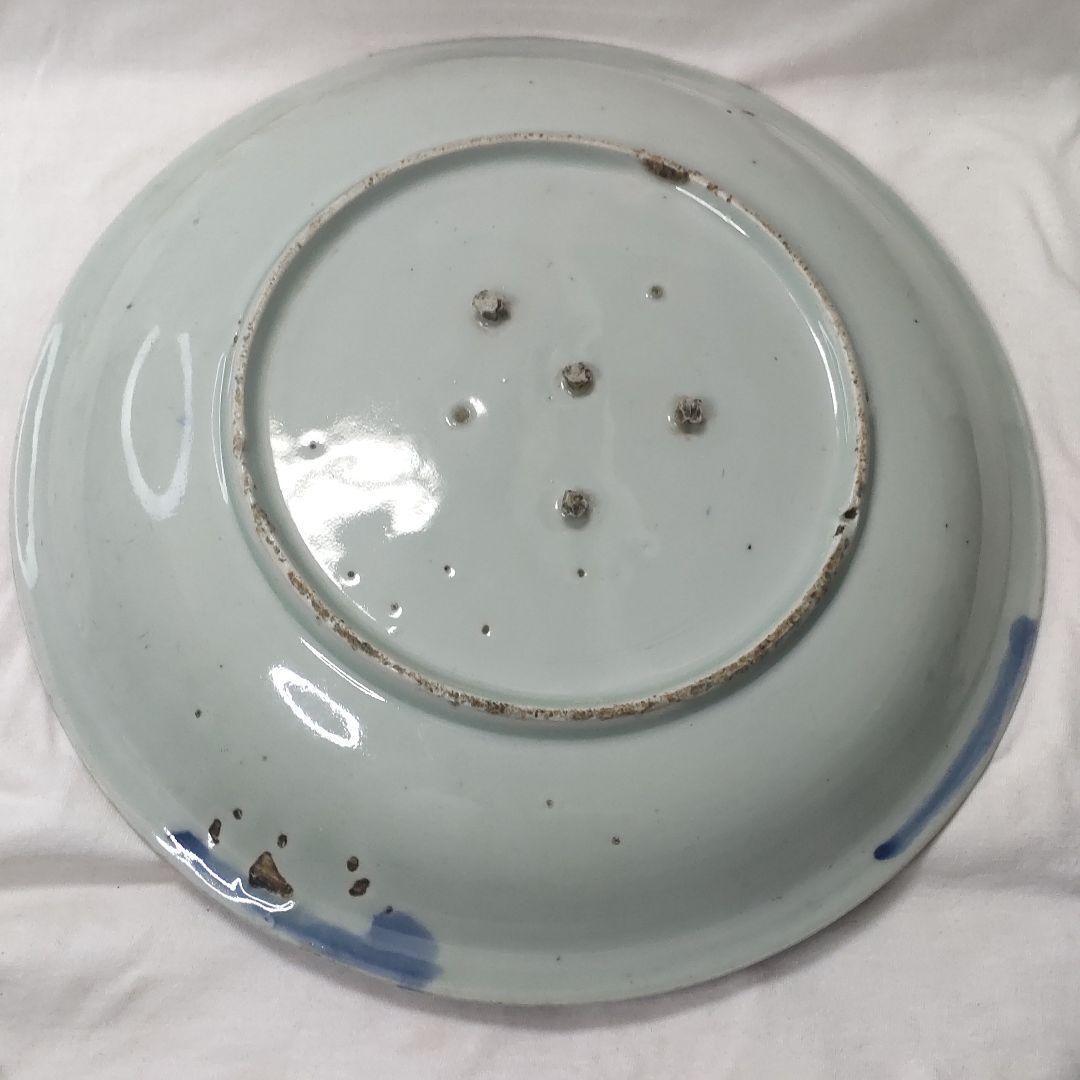 Old Imari ware Dyed platter Hand-painted Collector's