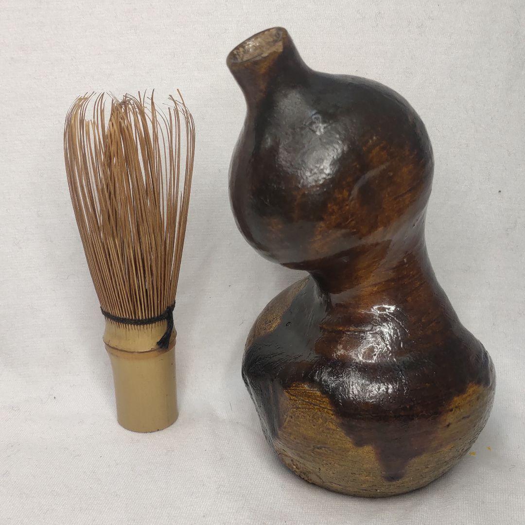 Ohi ware 1 vase made by Choju Ohi paulownia box flower vase