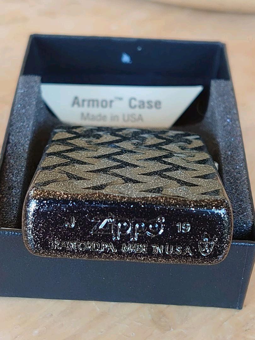 As is For Parts Zippo armor lacquer cut box URUSHI