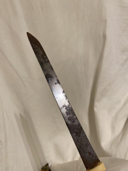The sword fittings handle sheath As is Japanese Antiques