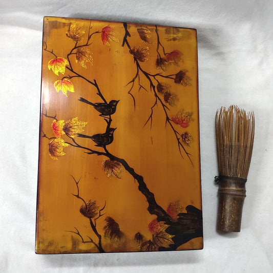 Lacquerware Small Box Kodori Momiji Maki-e Mitsuharu