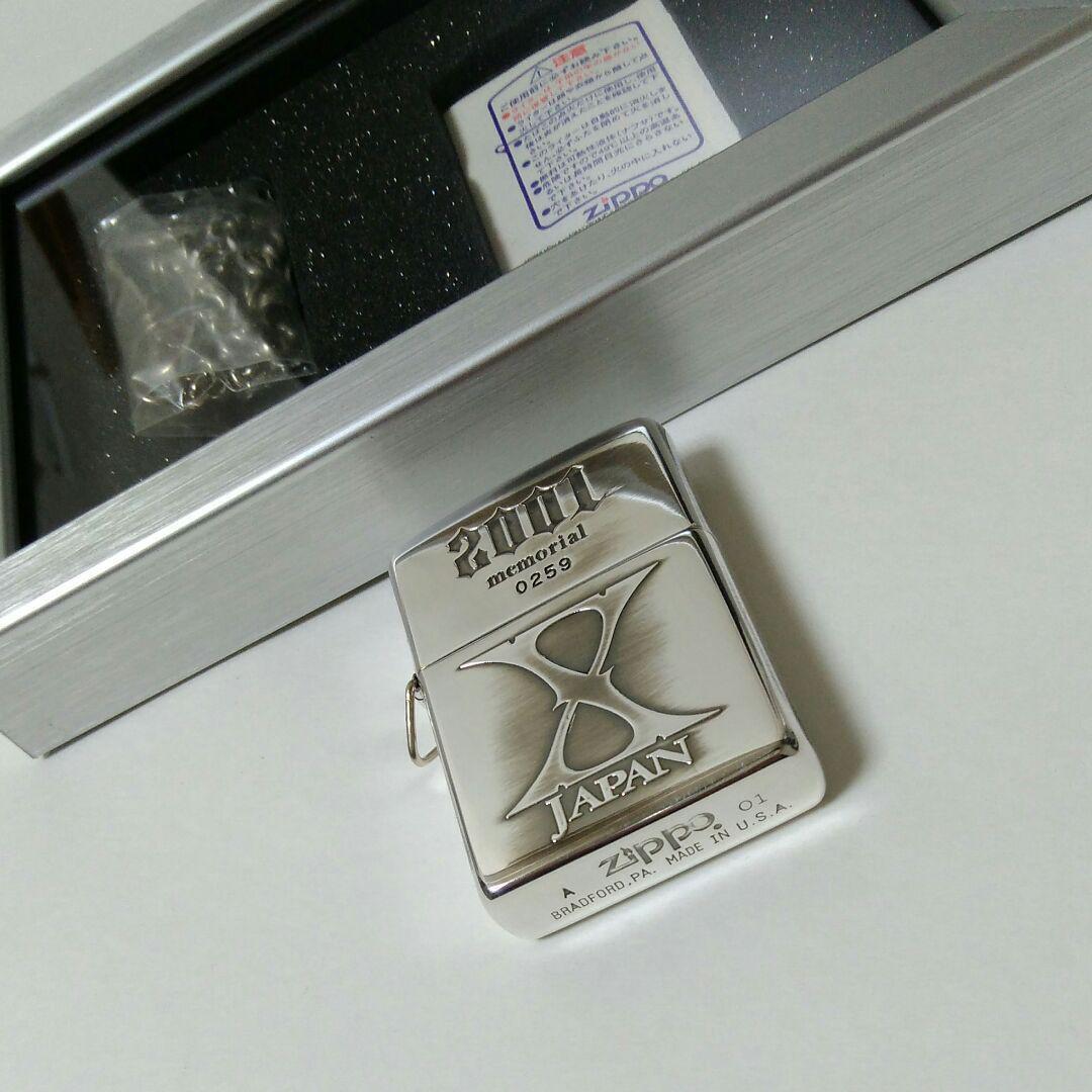 As is For Parts ZIPPO '01 X JAPAN Memorial Collection SP