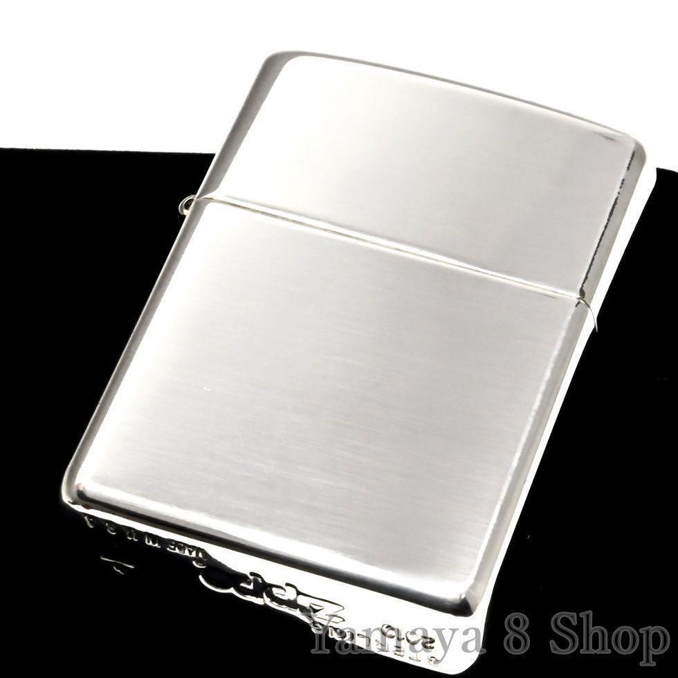 As is For Parts new goods ZIPPO pure silver sterling silver Armor Zippo lighter