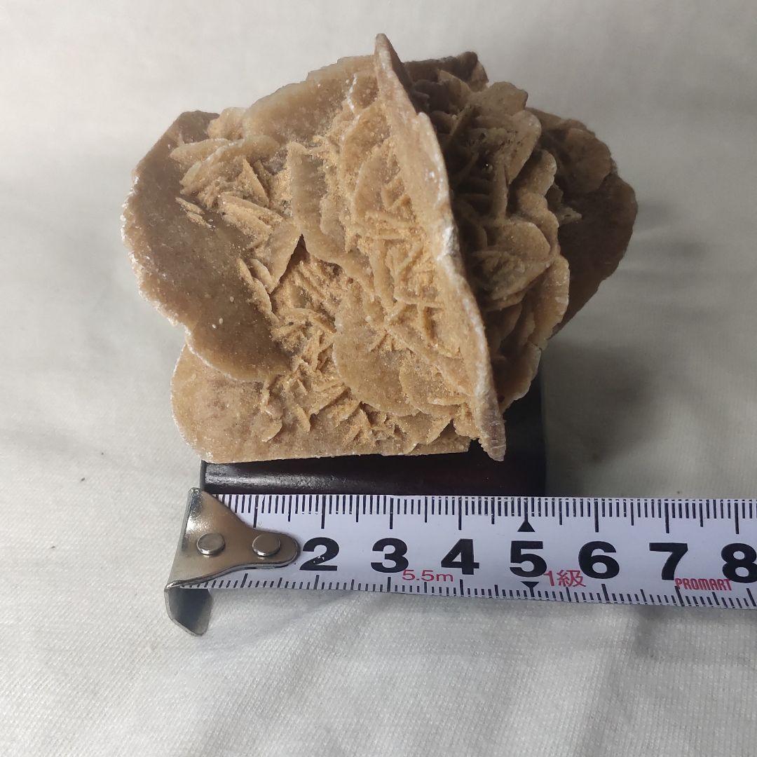 Desert rose Desert rose Rough stone Rosewood figurine with stand Natural stone