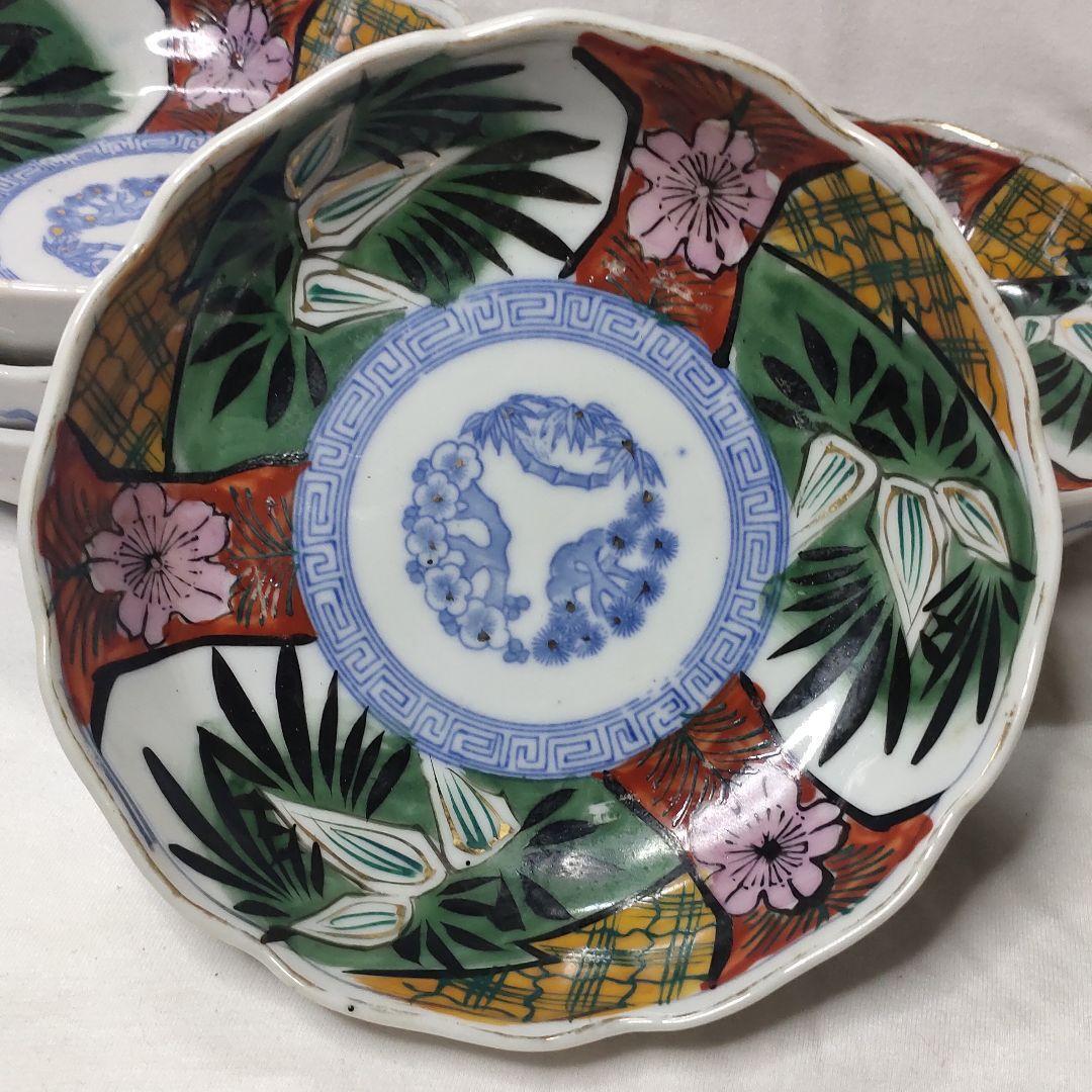 Koimari ware Kuai plate Kuai plate Color painting Hand-painted