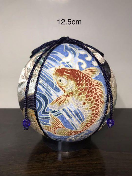 Temari  Interior decoration  gift Carp  light blue