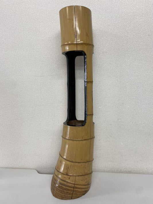 Vase Bamboo Vase Bamboo Craft Cun Bamboo Double Cut Bamboo Tube