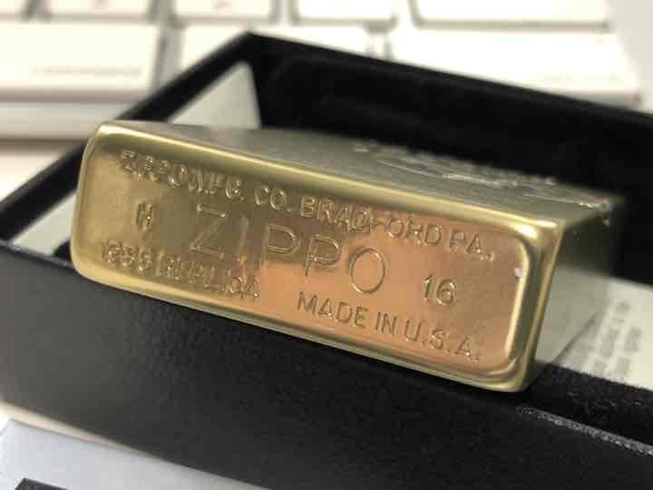 As is For Parts Zippo lighter replica 1935 limited gold amesupi