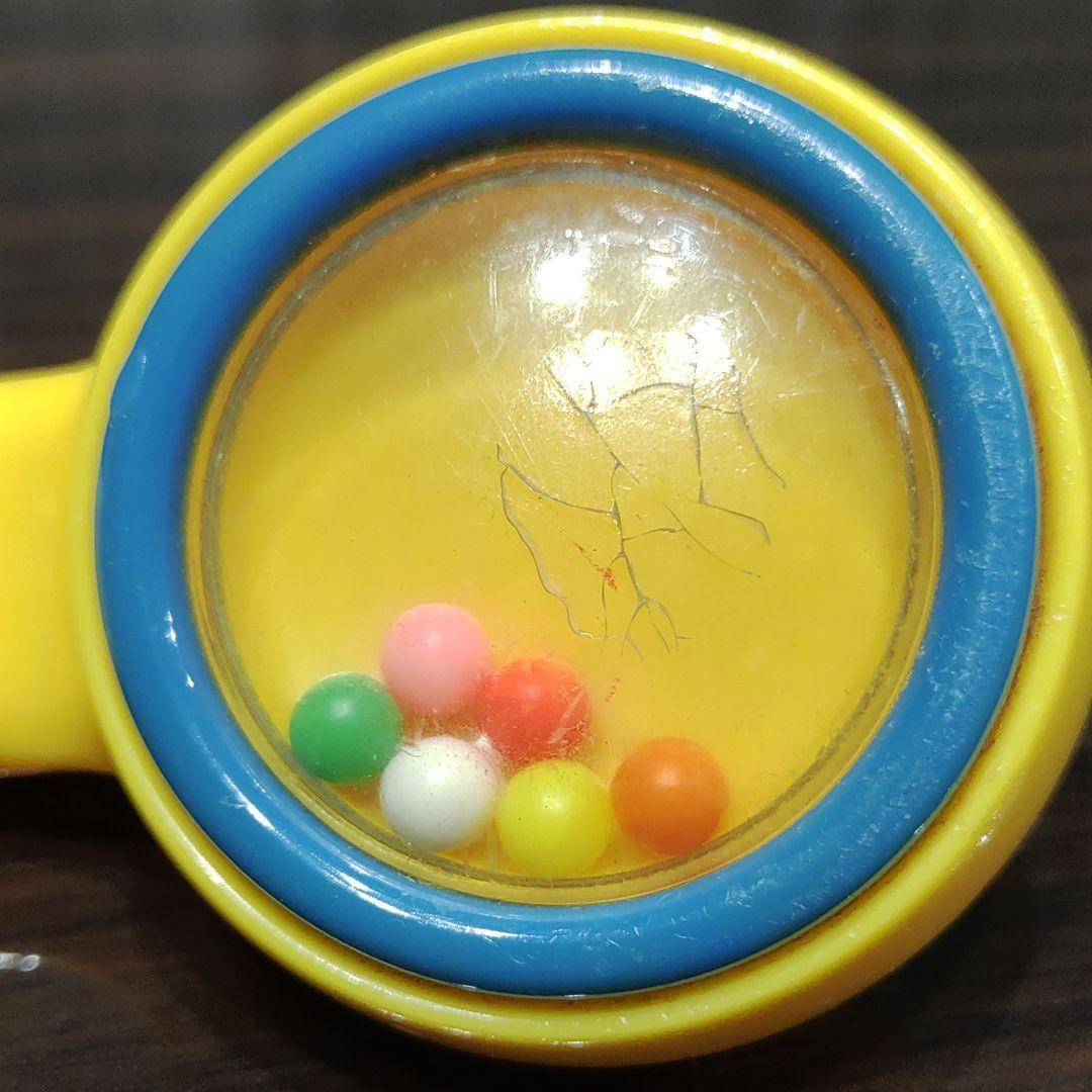 Retro toy handset rattle