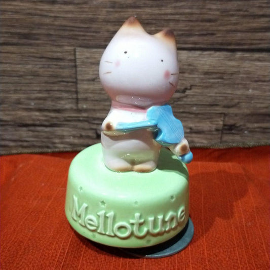 [Rare thing at that time] Mellotune music box Sanrio old logo