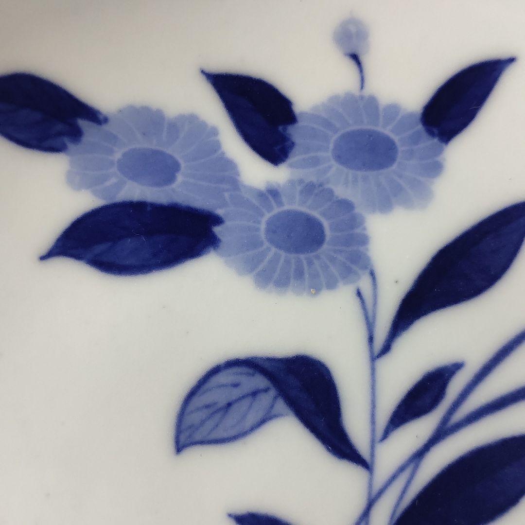 Nabeshima ware dyed small plate 4 pieces hand-painted late
