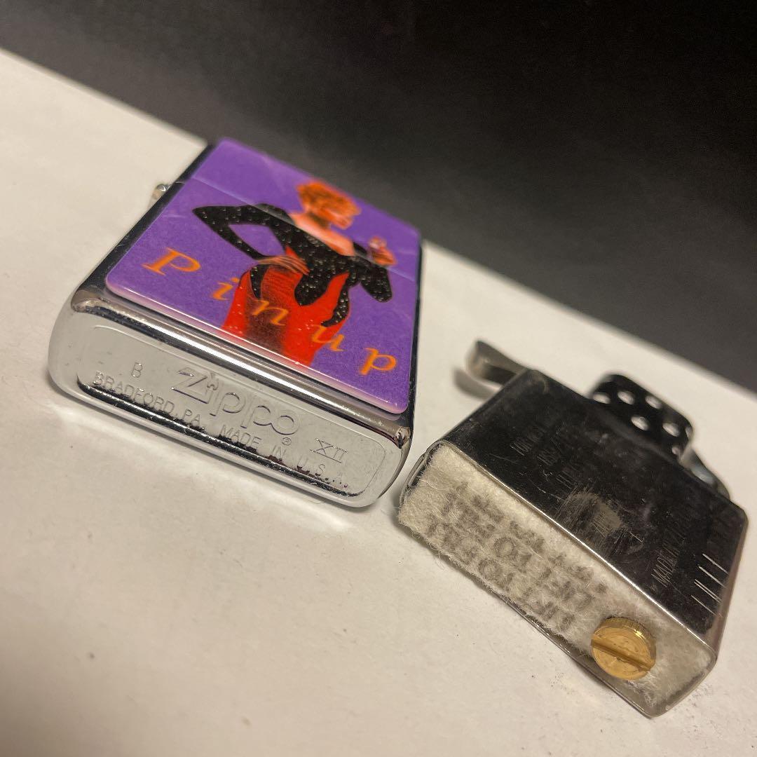 As is For Parts  Zippo pinup pinup girls 1996
