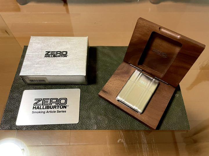 As is For Parts Zippo Zero Halliburton 2002 Good Condition