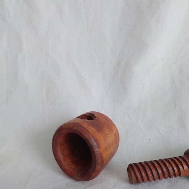 Wooden Nutcracker German Mid-Century