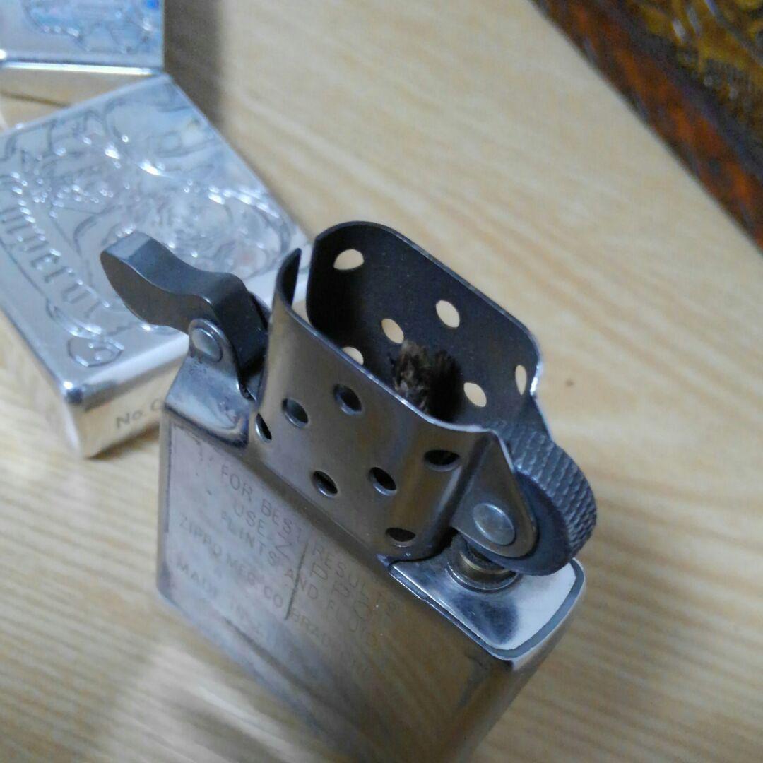 As is for parts Zippo Silver Treasure Box