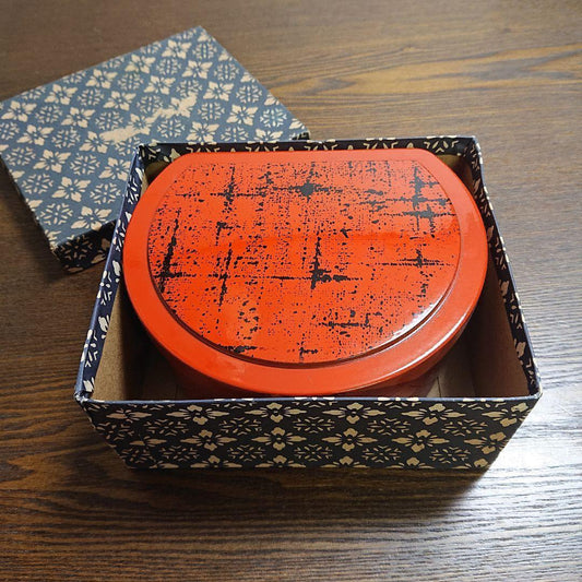 Japanese style lunch box retro showa