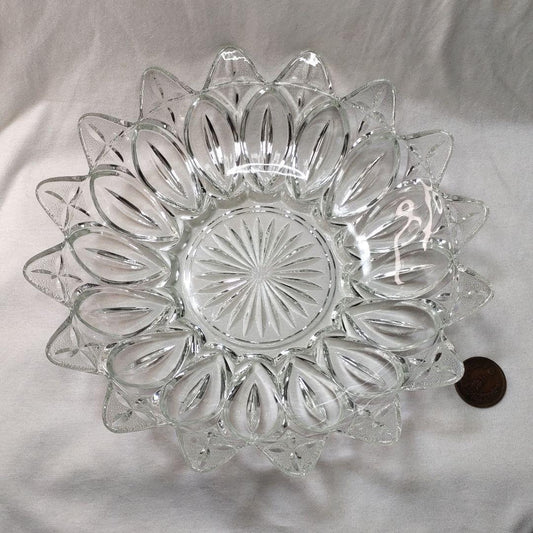 Glass ball Showa retro salad ball Fruit plate Free shipping from the old family