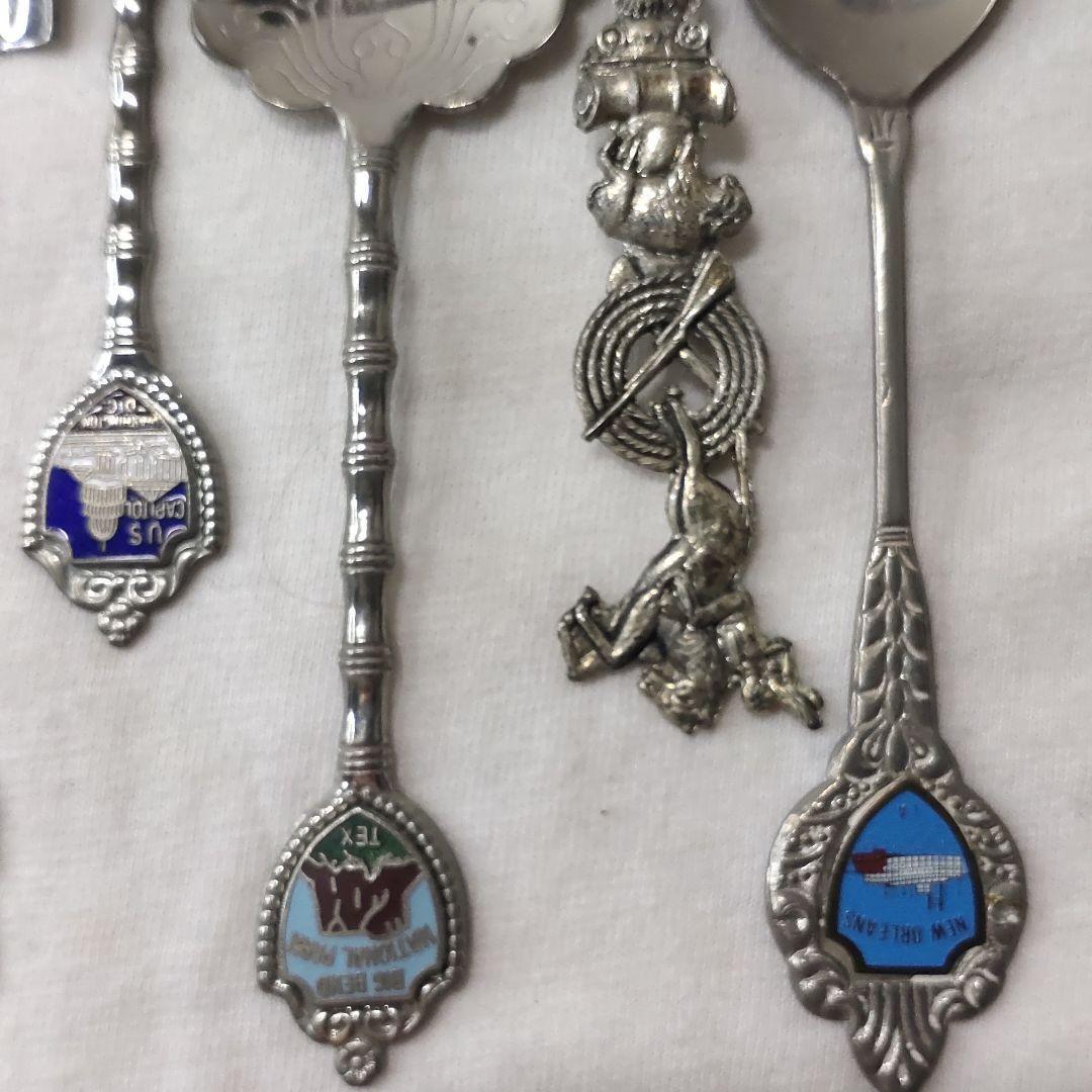 6 coffee spoons Stainless steel American collector release