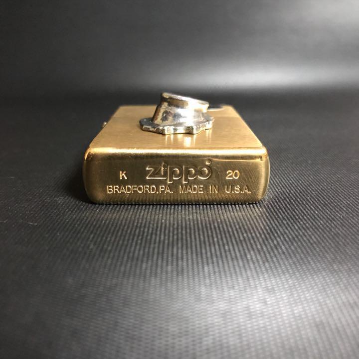 As is for parts ZIPPO lighter 2020 bullet solid brass