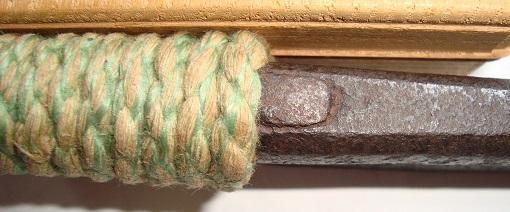 Jitte Jidaimono Octagonal Traditional Bugu Japanese Antique A-3