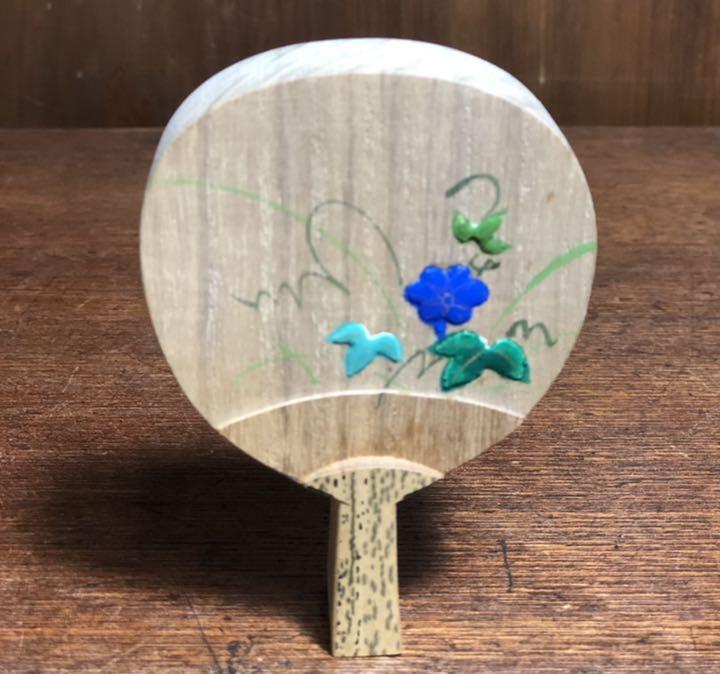 Dojo Munehiro's morning glory pattern incense, natural wood