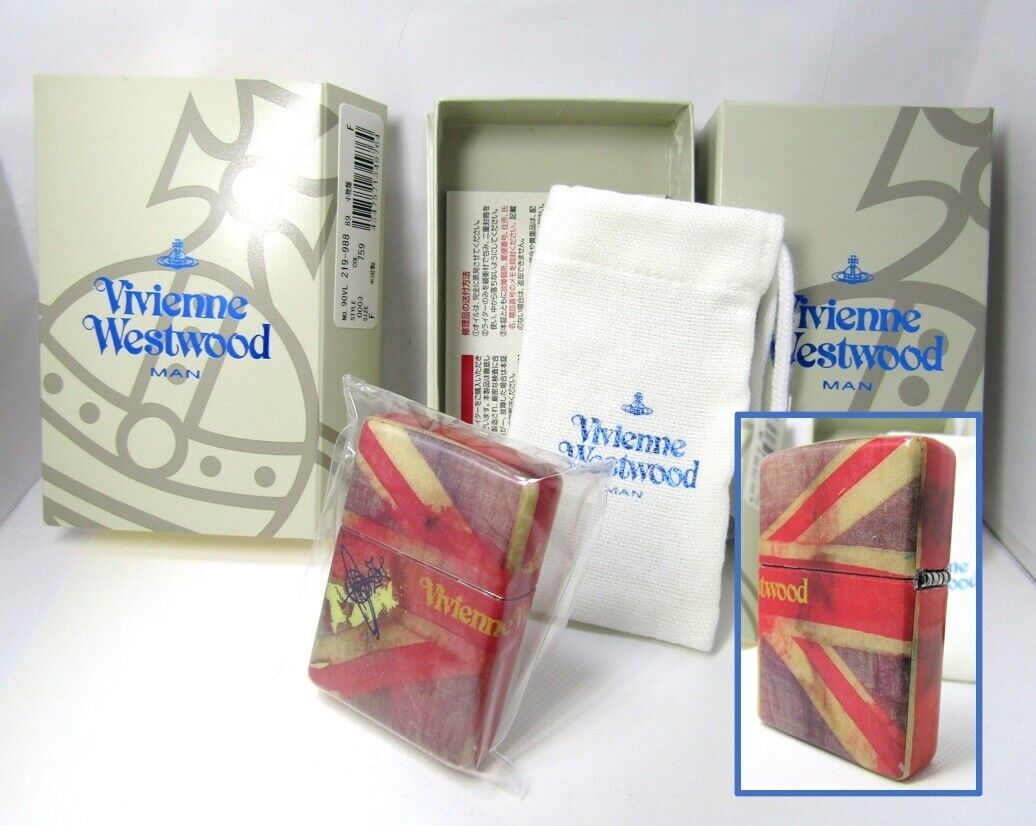 As is For Parts Vivienne Westwood Union Jack Zippo Unused 2011